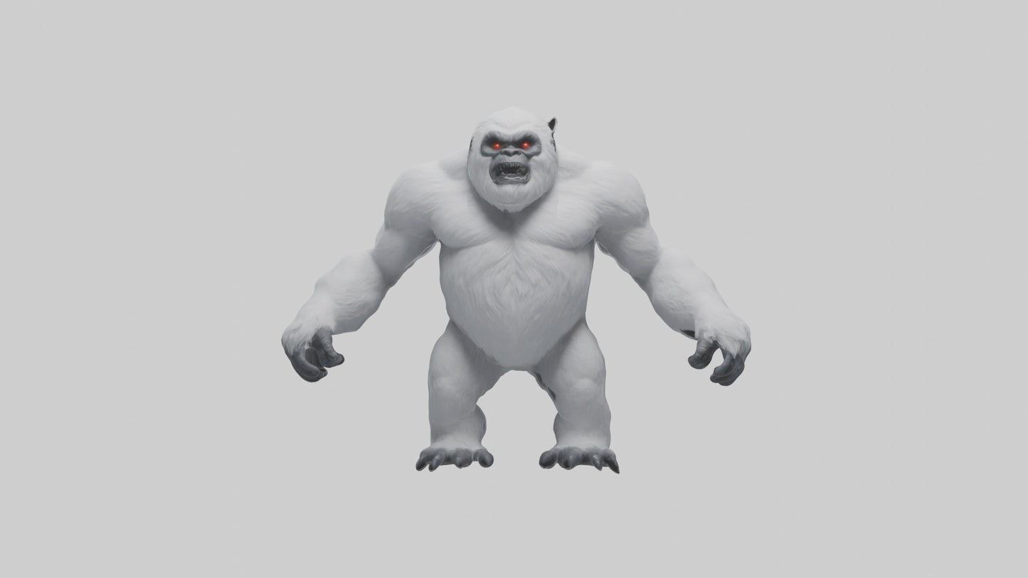Yeti Model 3D model
