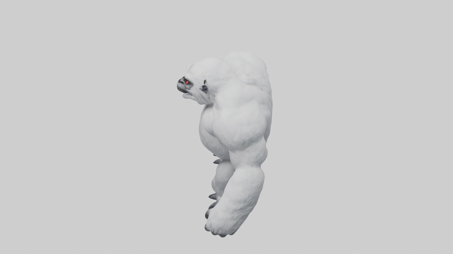 Yeti Model 3D model