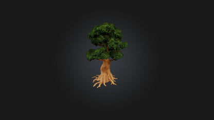 3D model Yew Tree Model VR / AR / low-poly