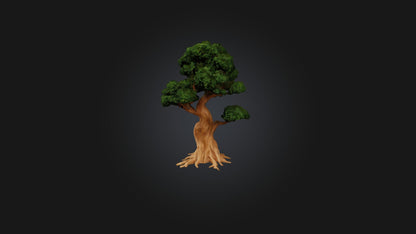 3D model Yew Tree Model VR / AR / low-poly