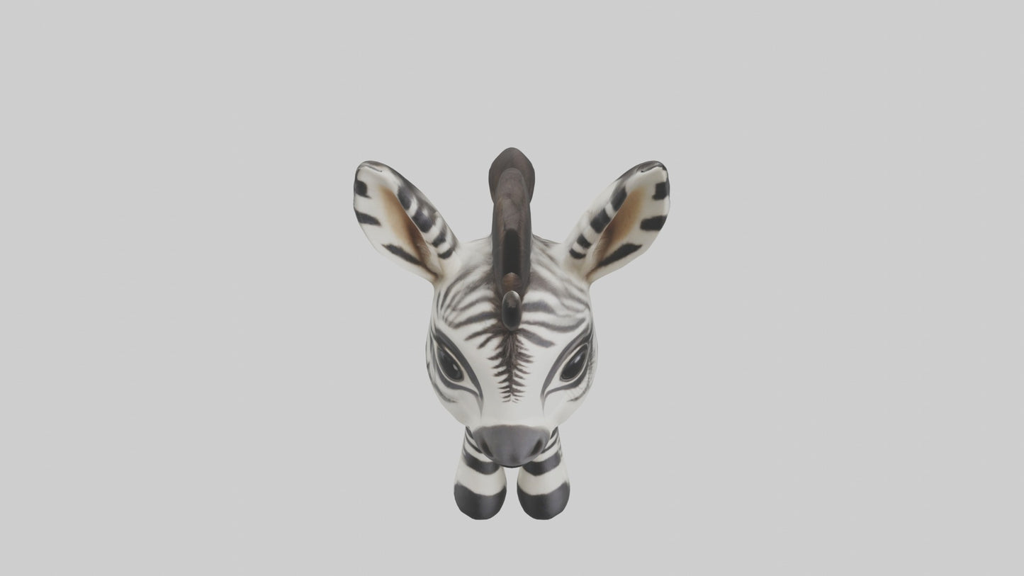 Zebra Foal Model  3D model