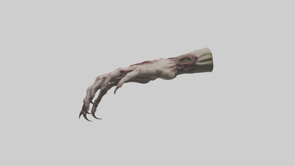 Zombie hand Model 3D model