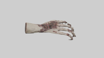 Zombie hand Model 3D model