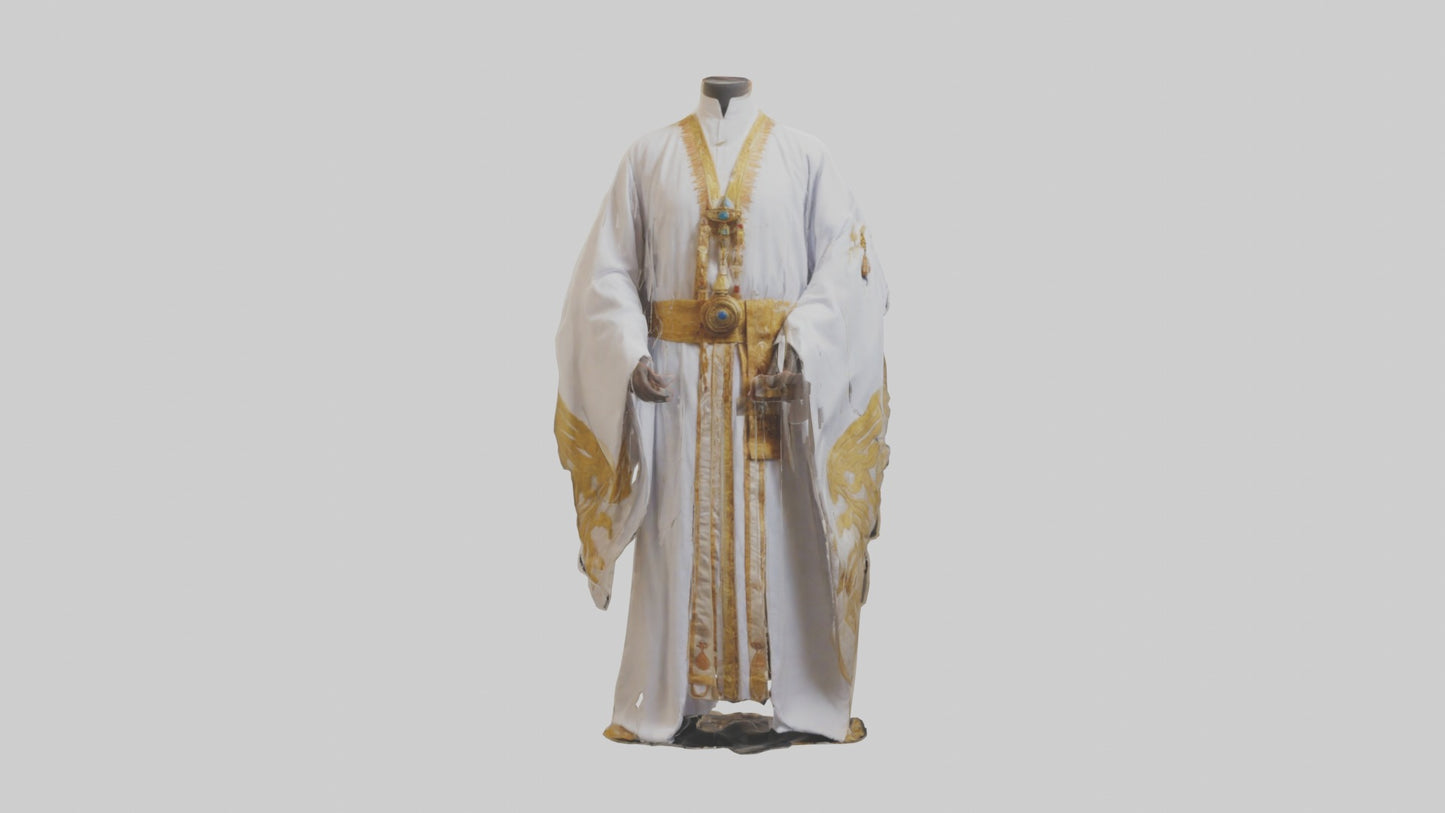 zoroastrian priest 3D model