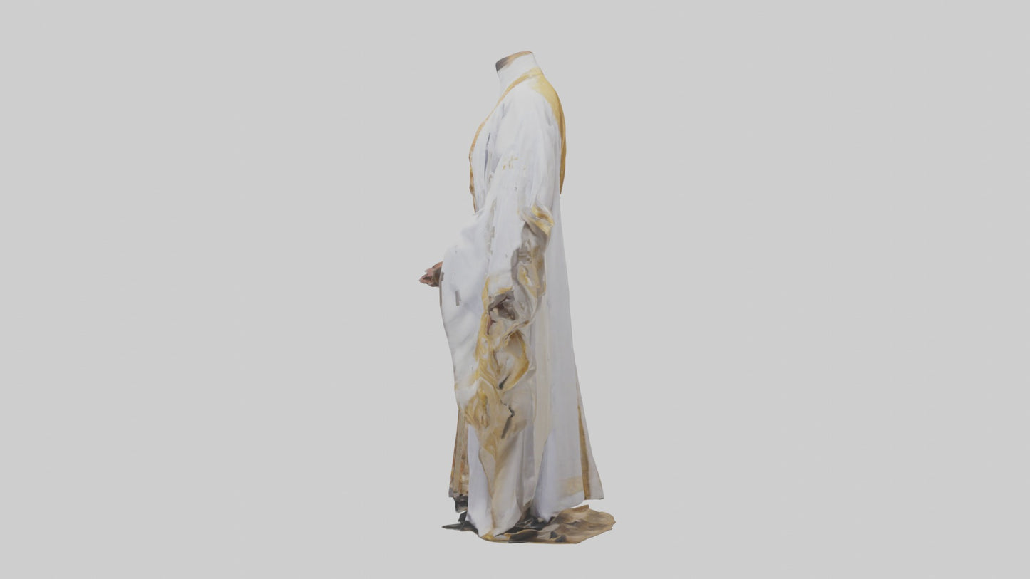 zoroastrian priest 3D model
