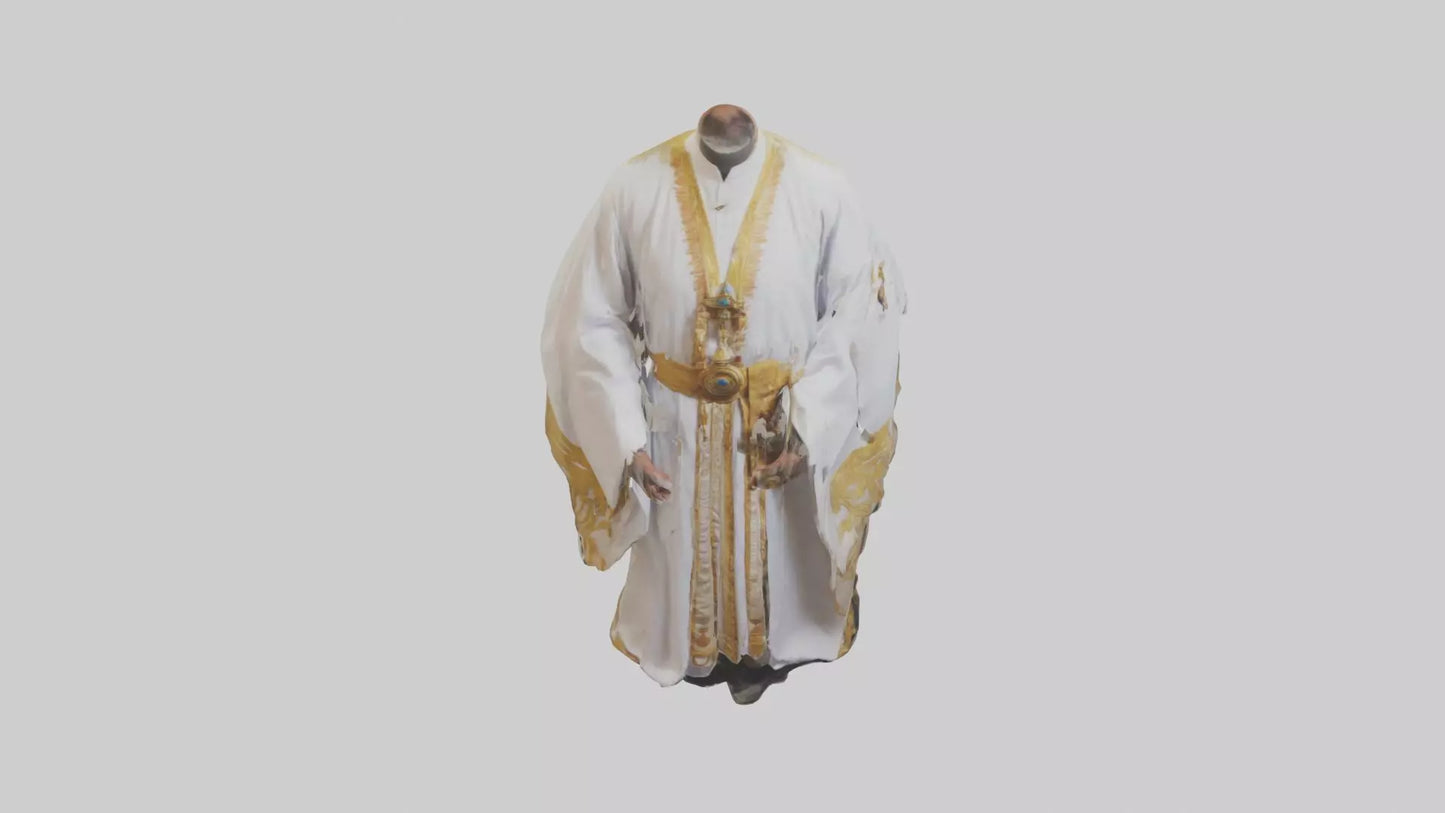 zoroastrian priest 3D model