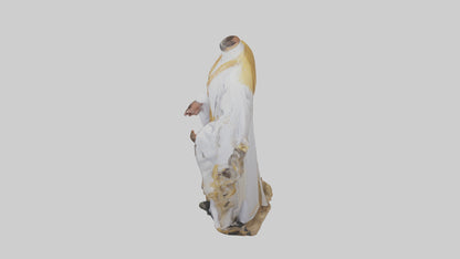 zoroastrian priest 3D model