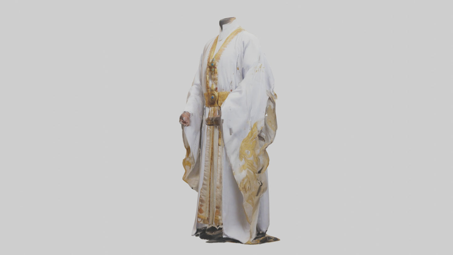 zoroastrian priest 3D model