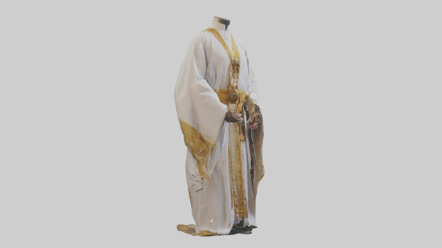 zoroastrian priest 3D model